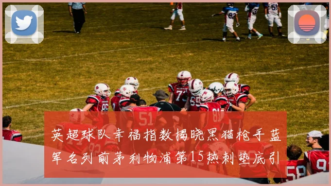 英超球队幸福指数揭晓黑猫枪手蓝军名列前茅利物浦第15热刺垫底引关注